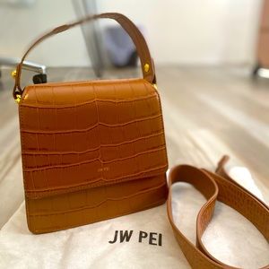 JW Pei Flap Bag Brown
